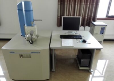 A JEOL Scanning Electron Microscope (SEM) used for testing semiconductors